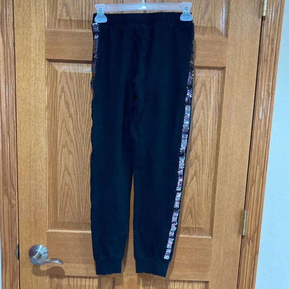 Lot of 2 THE CHILDREN'S PLACE Girl's 14 XL Leggings Jogger Sweatpants Sequins
